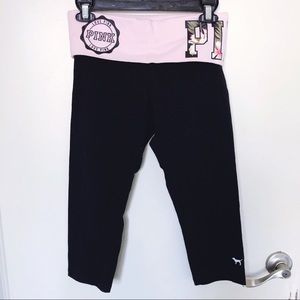 Victoria’s Secret PINK Hawaiian Crop Yoga Pants